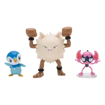 Pokémon First Partner Battle Figure Set Figurki 3-Pack Impidimp, Piplup & Primape zdjęcie produktu