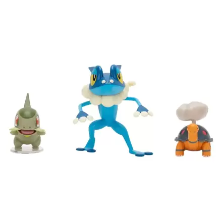 Pokémon First Partner Battle Figure Set Figurka 3-Pack Torkoal, Axew & Frogadier zdjęcie produktu