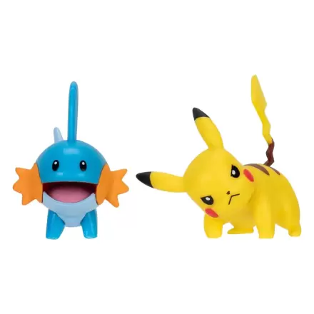 Pokémon Zestaw Figurek Bitewnych Pierwszych Partnerów Figure 2-Pak Mudkip i Pikachu #4 zdjęcie produktu