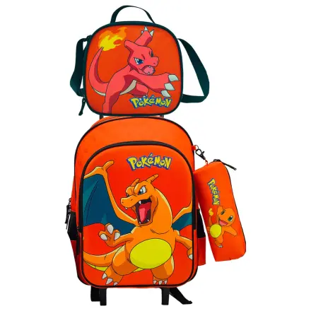 Pokemon Zestaw na kółkach + piórnik + torba na lunch zdjęcie produktu