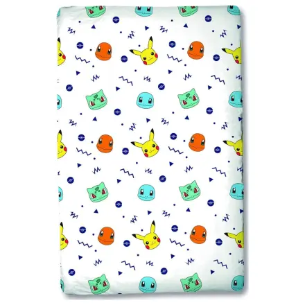 Prześcieradło z gumką Pokémon Head 90 x 200 zdjęcie produktu