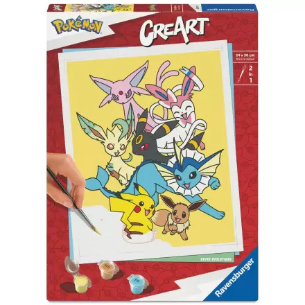 Pokemon Legendary adult CreArt Zestaw do malowania zdjęcie produktu