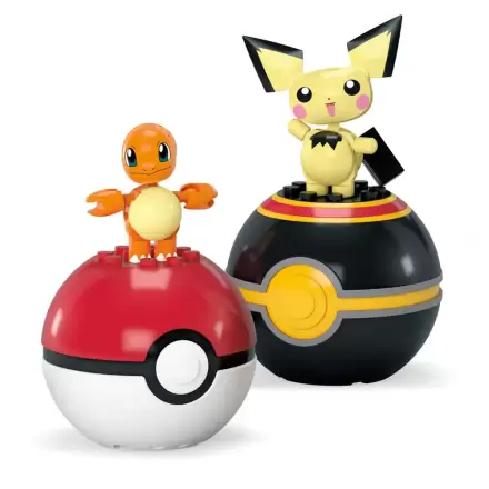 Pokémon MEGA Construction Set Poké Ball Collection: Charmander & Pichu termékfotója