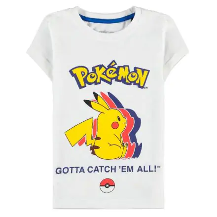 Koszulka dziecięca Pokemon Pika Silhouette zdjęcie produktu