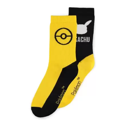 Pokemon Skarpety 2-Pack Pikachu 43-46 zdjęcie produktu