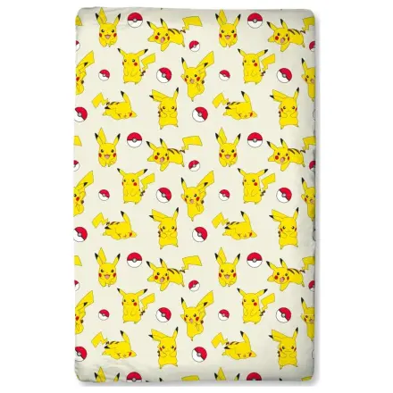 Pokémon Pikachu prześcieradło z gumką 90 x 200 zdjęcie produktu