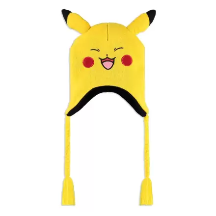 Czapka zimowa Pokemon Ski Beanie Pikachu Dzianinowa Sherpa zdjęcie produktu