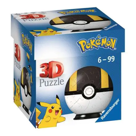 Pokémon 3D Puzzle Pokéballs: Ultra Ball (54 elementów) zdjęcie produktu