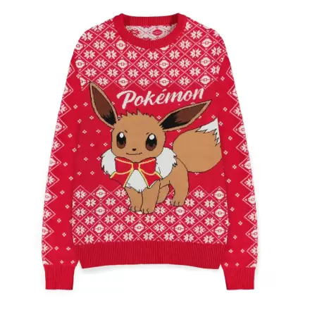 Bluza Pokémon Christmas Jumper Eevee termékfotója