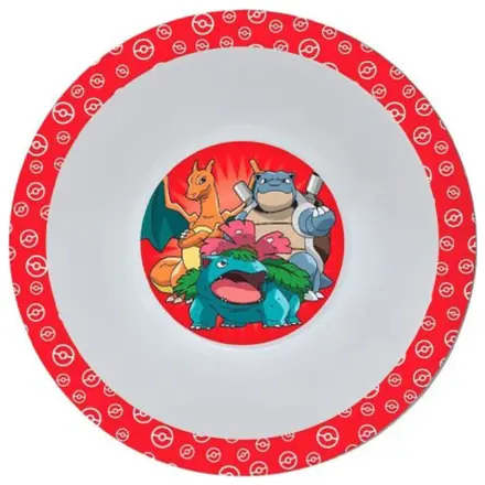 Pokémon Czerwony Talerz Głęboki z Tworzywa Sztucznego zdjęcie produktu