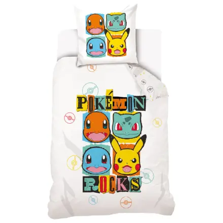 Pokemon Rocks poszwa na kołdrę zdjęcie produktu
