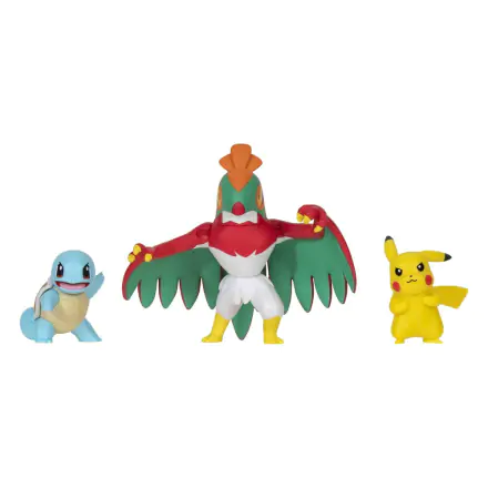 Pokémon Select Battle Figurka Pikachu, Squirtle, Hawlucha 7,5 cm zdjęcie produktu