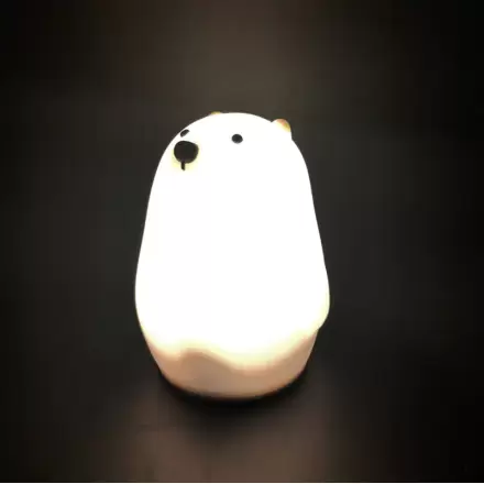 Lampka Nocna LED Miś Polarny Zmieniająca Kolor zdjęcie produktu