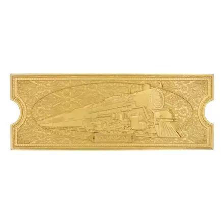 Polar Express Replika Biletu Kolejowego 24k Pozłacana Edycja Limitowana zdjęcie produktu