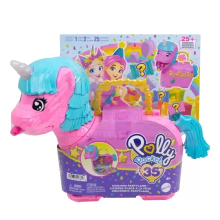 Polly Pocket Partyland Jednorożec skrzynia zestaw do zabawy zdjęcie produktu