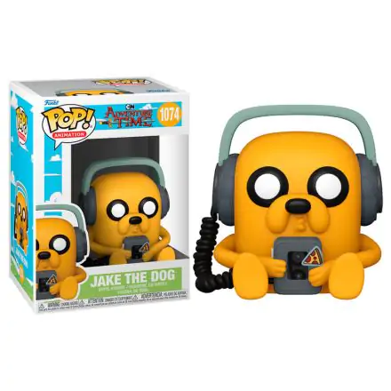 Adventure Time POP! Animacja Figurka winylowa Jake z odtwarzaczem kasetowym 9 cm zdjęcie produktu