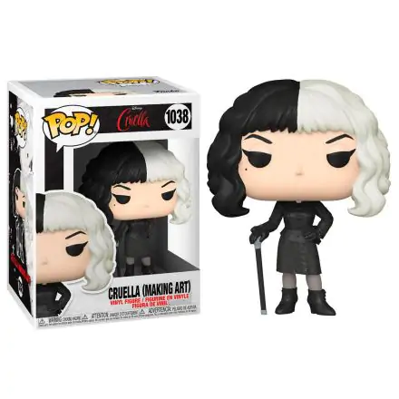 Cruella POP! Disney Vinyl Figure Cruella (Making Art) 9 cm Figurka winylowa termékfotója