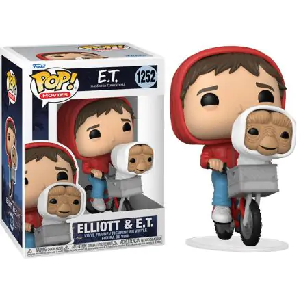 E.T. the Extra-Terrestrial POP! Figurka Vinyl Elliot z ET w Koszyku Rowerowym 9 cm termékfotója