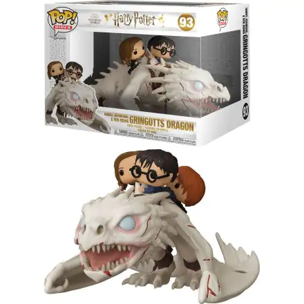 Funko POP! Rides Figurka Vinyl Harry Potter Smok Gringotta, Harry, Ron i Hermiona zdjęcie produktu