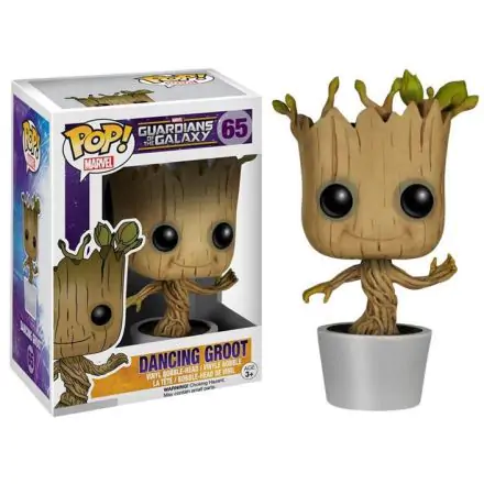 Strażnicy Galaktyki POP! Vinyl Bobble-Head Tańczący Groot 10 cm termékfotója