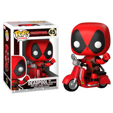 Deadpool POP! Rides Figurka winylowa Deadpool i Hulajnoga 9 cm termékfotója