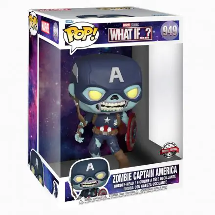 Figurka POP Marvel What If Zombie Kapitan Ameryka Exclusive 25 cm termékfotója