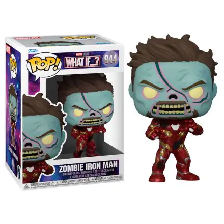 Marvel What If...? POP! TV Figurka Vinyl Zombie Iron Man 9 cm termékfotója