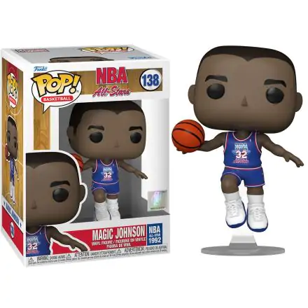 NBA Legends POP! Koszykówka Figurka Vinyl Magic Johnson (Blue All Star Uni 1991) 9 cm termékfotója