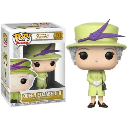 Royal Family POP! Figurka Vinyl Królowa Elżbieta II 9 cm termékfotója