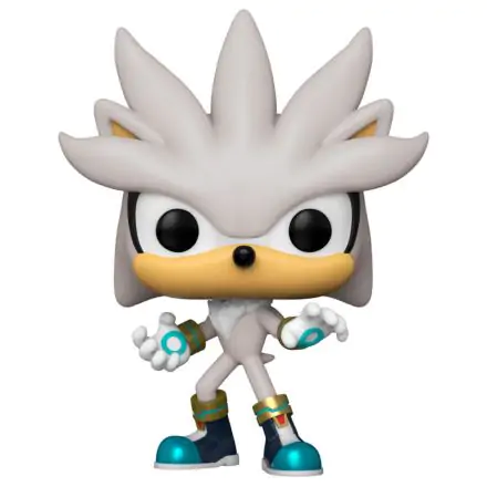 Sonic the Hedgehog POP! Games Figurka winylowa Sonic 30th - Silver the Hedgehog 9 cm termékfotója