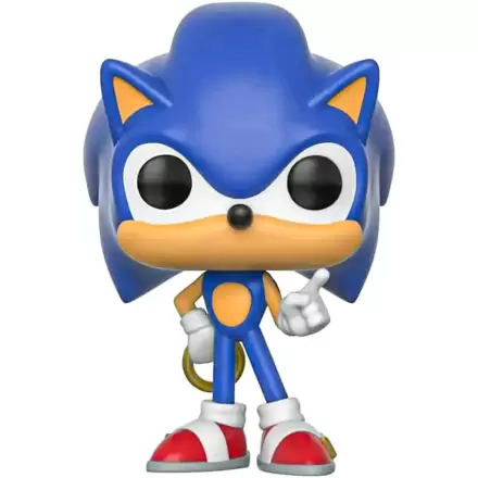 Sonic The Hedgehog POP! Games Figurka Vinyl Sonic (Ring) 9 cm termékfotója