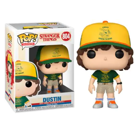 Stranger Things POP! TV Figurka winylowa Dustin (At Camp) 9 cm termékfotója