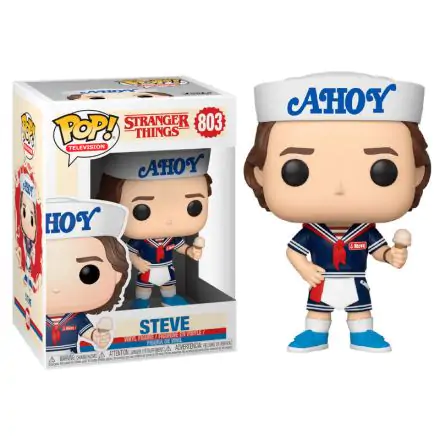 Stranger Things POP! TV Figurka winylowa Steve z kapeluszem i lodami 9 cm termékfotója