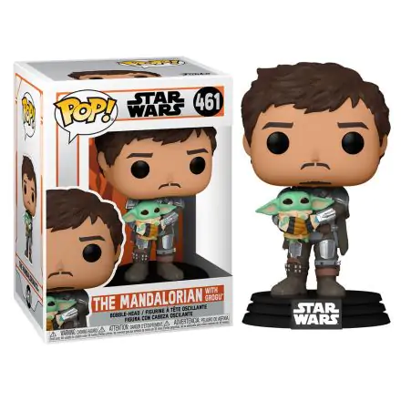 Star Wars The Mandalorian POP! Figurka TV Vinyl The Mandalorian & Grogu 9 cm termékfotója