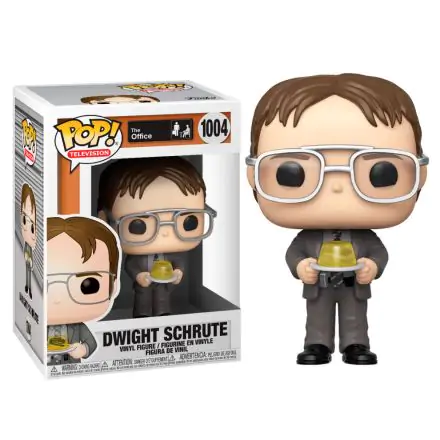 The Office US POP! TV Figurka winylowa Dwight w/Jello Stapler 9 cm zdjęcie produktu