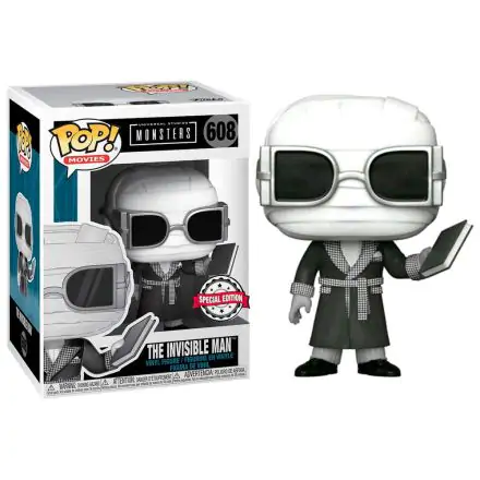 Figurka POP Universal Monsters Invisible Man Black and White Exclusive termékfotója