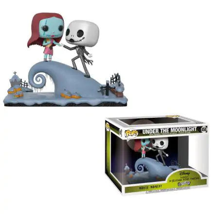 Nightmare before Christmas POP! Movie Moments Winyl Figurka Bobble-Head Zestaw 2 figurek Jack & Sally 9 cm zdjęcie produktu