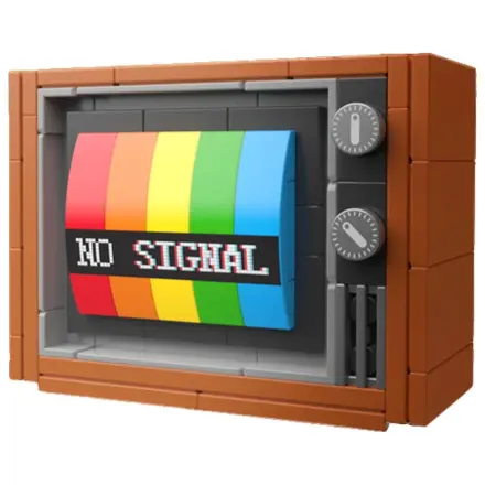 POP Series Zestaw Konstrukcyjny Kolorowy Telewizor 1970 132 szt. zdjęcie produktu