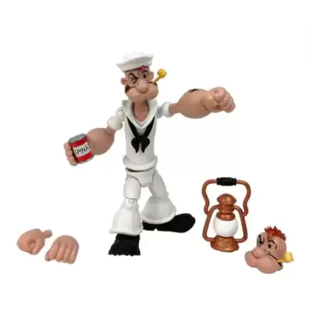 Figurka Akcji Popeye Seria 02 Popeye Biały Strój Marynarski termékfotója