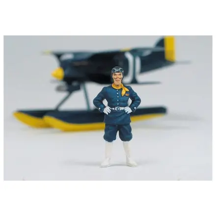 Porco Rosso zestaw modelarski z figurką 1/48 Curtiss R3C-0 Seaplane & Curtis zdjęcie produktu