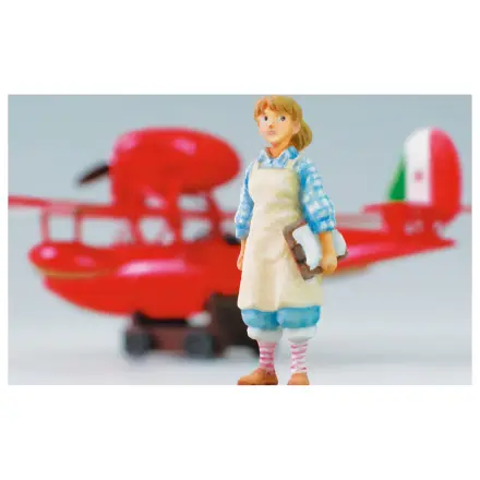 Zestaw modelarski Porco Rosso z figurką 1/72 Savoia S.21F Version 2 i Fio zdjęcie produktu