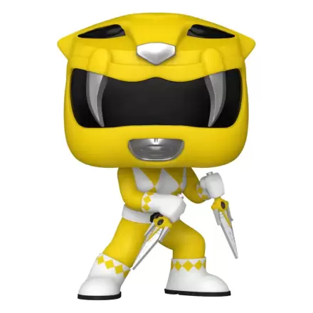 Power Rangers 30th POP! TV Figurka winylowa Żółty Ranger 9 cm termékfotója