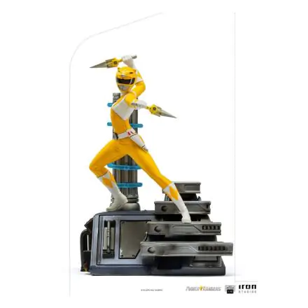 Power Rangers BDS Art Scale Statua 1/10 Żółty Ranger 19 cm zdjęcie produktu