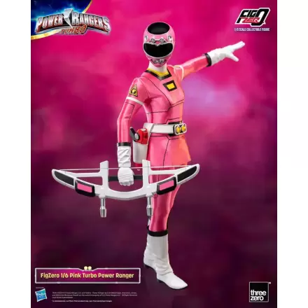 Power Rangers Turbo FigZero Figurka Akcji 1/6 Pink Turbo Power Ranger 30 cm termékfotója