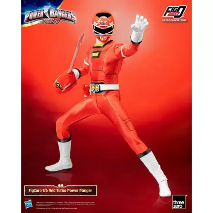 Power Rangers Turbo FigZero Figurka Akcji 1/6 Red Turbo Power Ranger 30 cm termékfotója