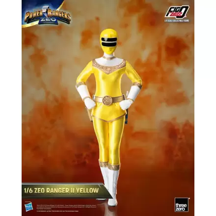 Power Rangers Zeo FigZero Figurka Akcji 1/6 Ranger II Żółty 30 cm termékfotója