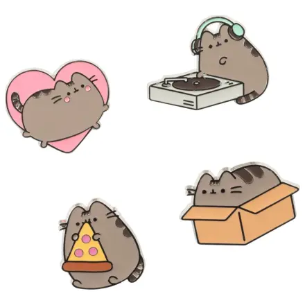 Pusheen zestaw 4 pinów zdjęcie produktu