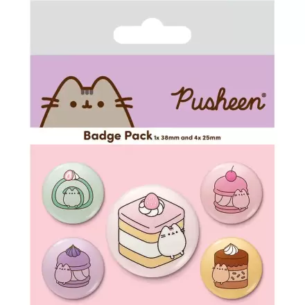 Pusheen Zestaw 5 odznak zdjęcie produktu