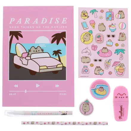 Zestaw artykułów papierniczych Pusheen, 7-częściowy zdjęcie produktu