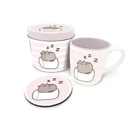 Pusheen Kubek na prezent + podstawka zdjęcie produktu